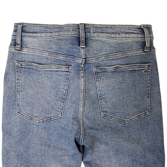 Madewell The 90s Knee-Length Capri Jeans 28R Retro Pockets Cayer Wash - Picture 14 of 16